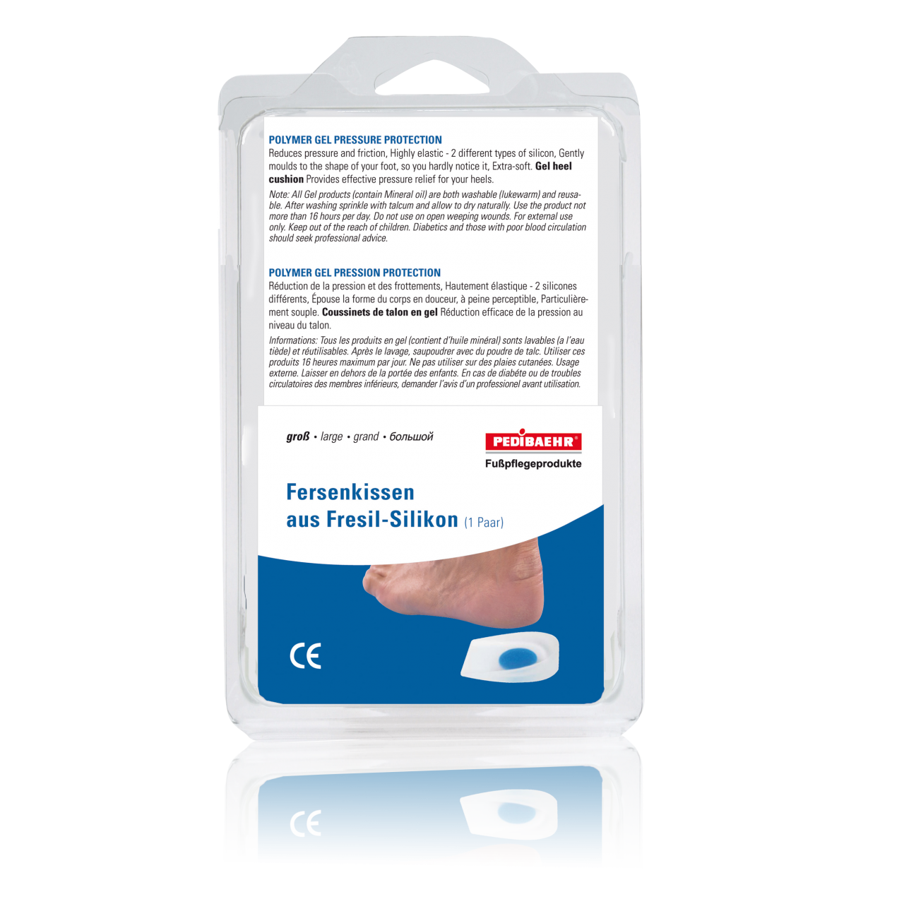 Plantillas para el talón. Paquete (2 unidades)