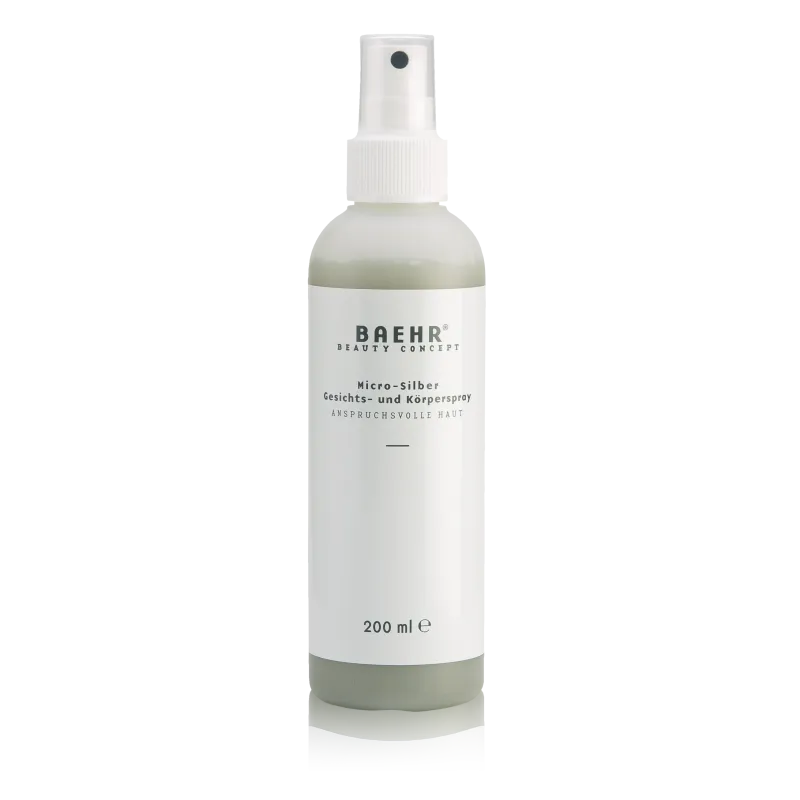 Spray de microplata para rostro y cuerpo (MICRO-SILBER GESICHTS- UND KÖRPERSPRAY)