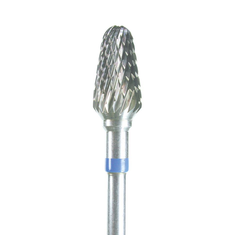 Torno de metal para el tratamiento de la placa ungueal y grietas. Forma redonda, diámetro 060