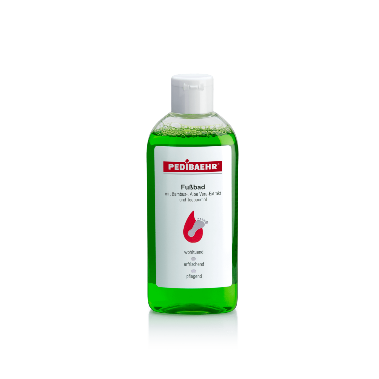 Baño de pies con extracto de bambú, aloe vera y aceite de árbol de té (FUSSBAD MIT BAMBUS- UND ALOEVERA- EXTRACT UND TEEBAUMÖL)