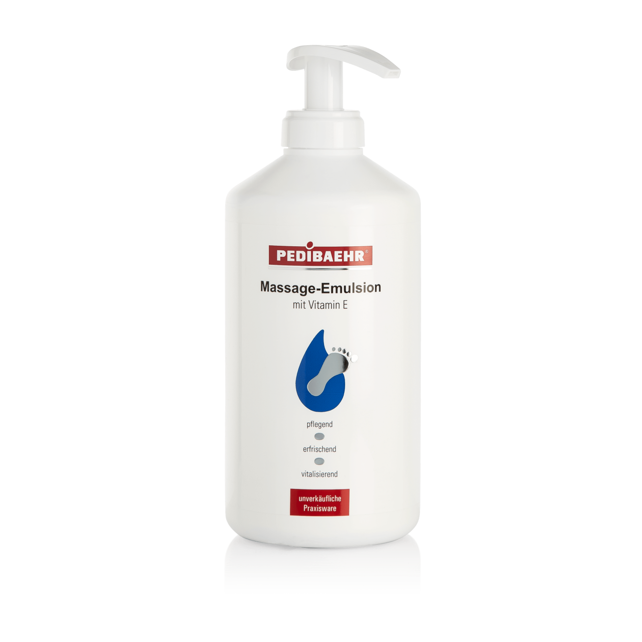 Emulsión de masaje para pies con vitamina E (MASSAGE-EMULSION MIT VITAMN E) , 500ml