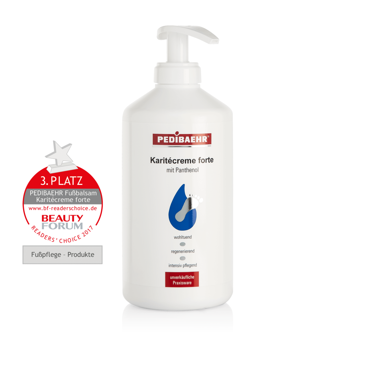 Crema de pies con karité y pantenol (KARITÉCREME FORTE MIT PANTHENOL)