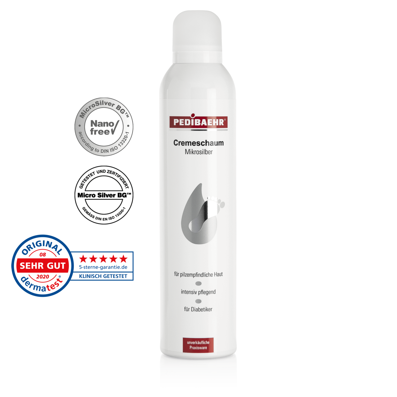Crema-espuma antifúngica con microplata (CREMESCHAUM MIKROSILBER)