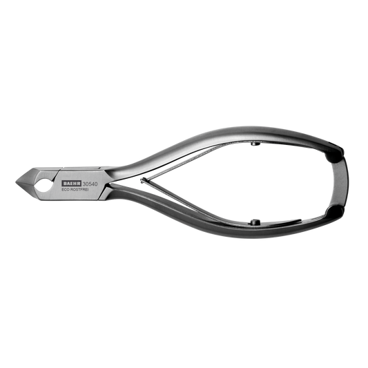 Alicate corrector de longitud de uñas, 13,5 cm, hoja 20 mm (BAEHR)