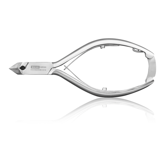 Alicate corrector de longitud de uñas, 13,5 cm, hoja 20 mm (BAEHR)