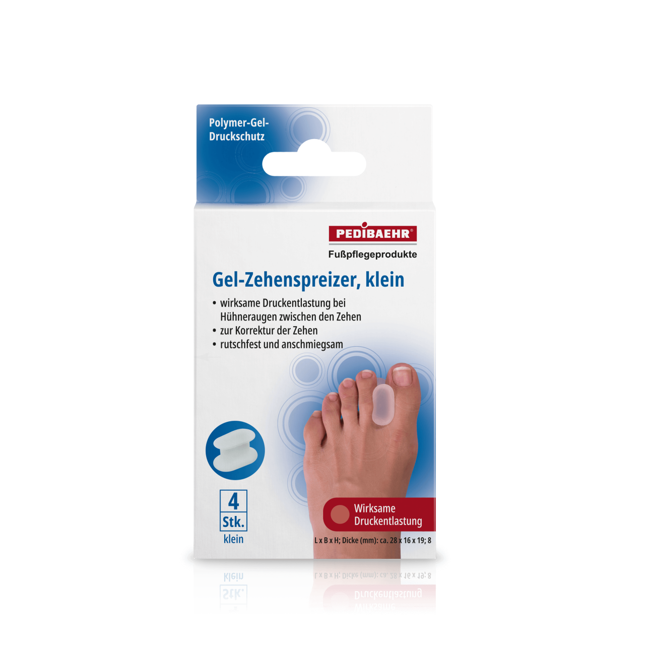 Corrector de posicionamiento de gel para el pulgar (contra la gota)