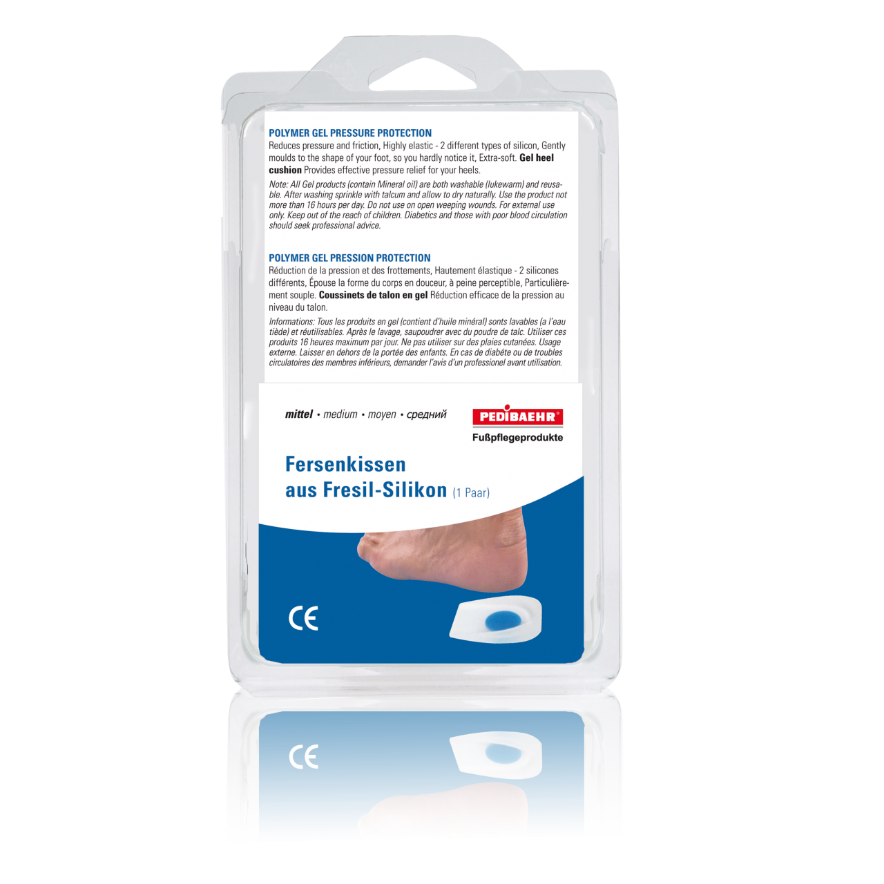 Plantillas para el talón. Paquete (2 unidades)