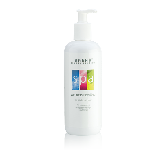 SPА Baño para las manos con aroma de hibisco, lotus, bambú y miel de Yucatan (SPA WELLNESS HANDBAD FLASCHE)