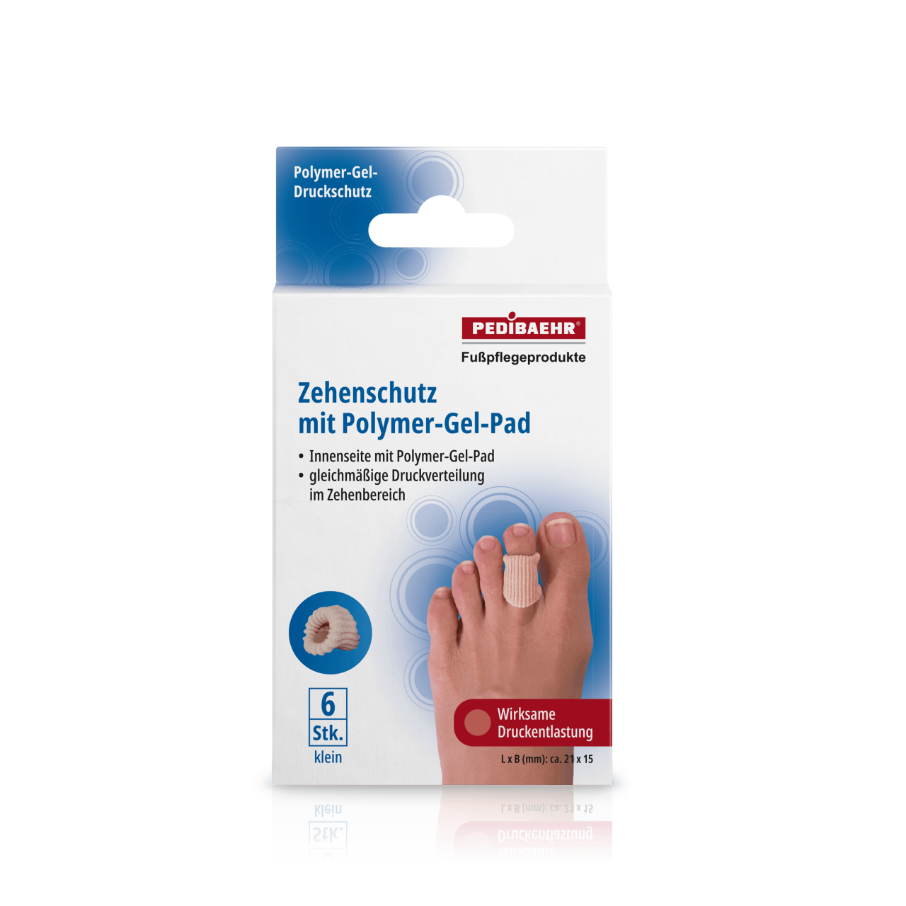 Vendaje protector de polímero-gel anti callos