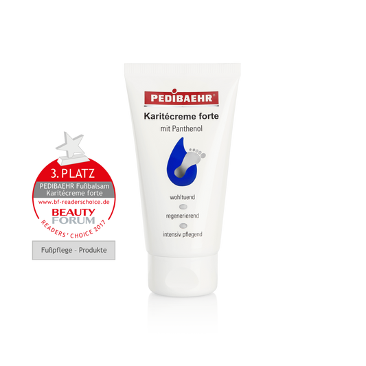 Crema de pies con karité y pantenol (KARITÉCREME FORTE MIT PANTHENOL)