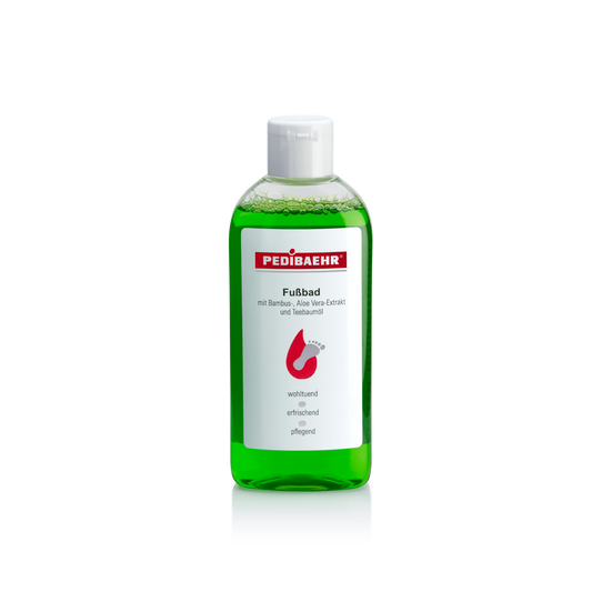 Baño de pies con extracto de bambú, aloe vera y aceite de árbol de té (FUSSBAD MIT BAMBUS- UND ALOEVERA- EXTRACT UND TEEBAUMÖL)