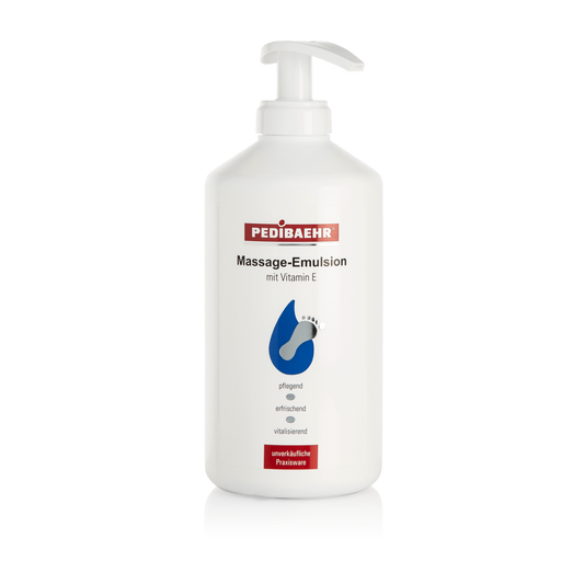 Emulsión de masaje para pies con vitamina E (MASSAGE-EMULSION MIT VITAMN E) , 500ml