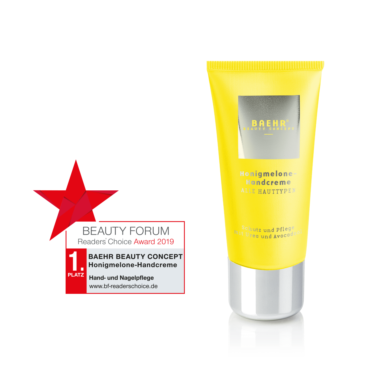 Crema de manos de melón con aceite de aguacate y urea (HONIGMELONE-HANDCREME)