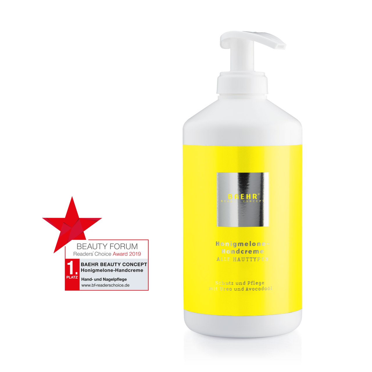 Crema de manos de melón con aceite de aguacate y urea (HONIGMELONE-HANDCREME)