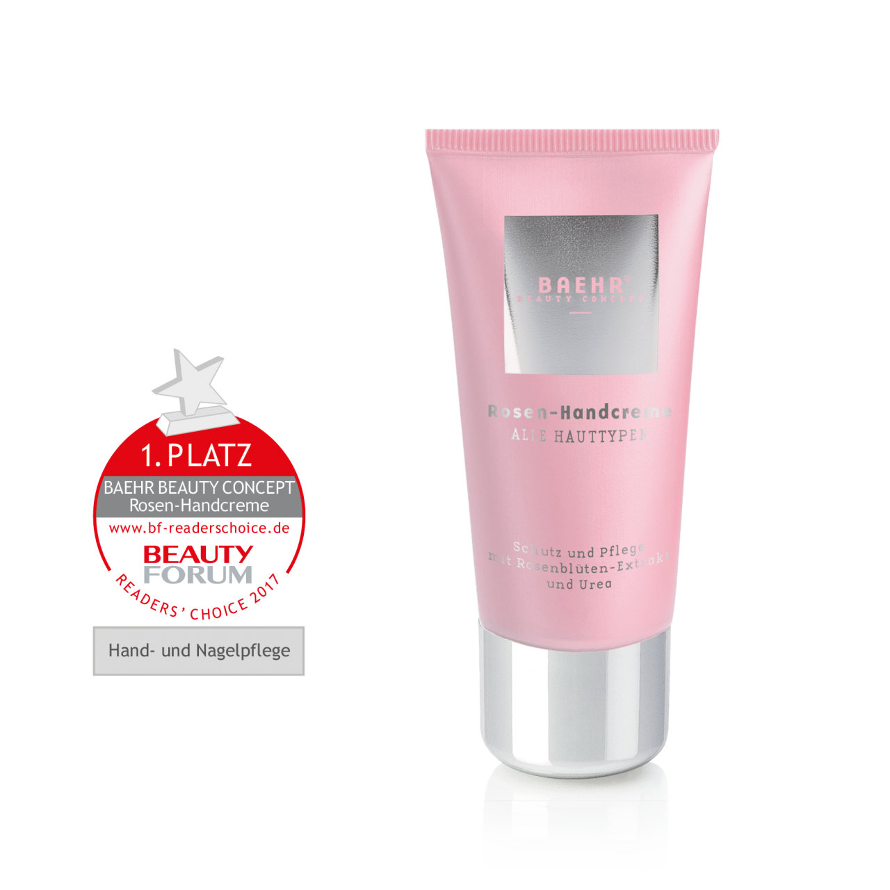 Crema de manos con extracto de pétalos de rosa y urea (ROSEN-HANDCREME)