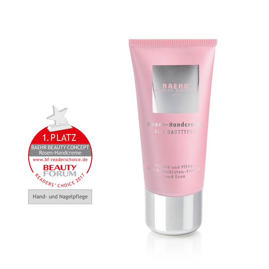 Crema de manos con extracto de pétalos de rosa y urea (ROSEN-HANDCREME)