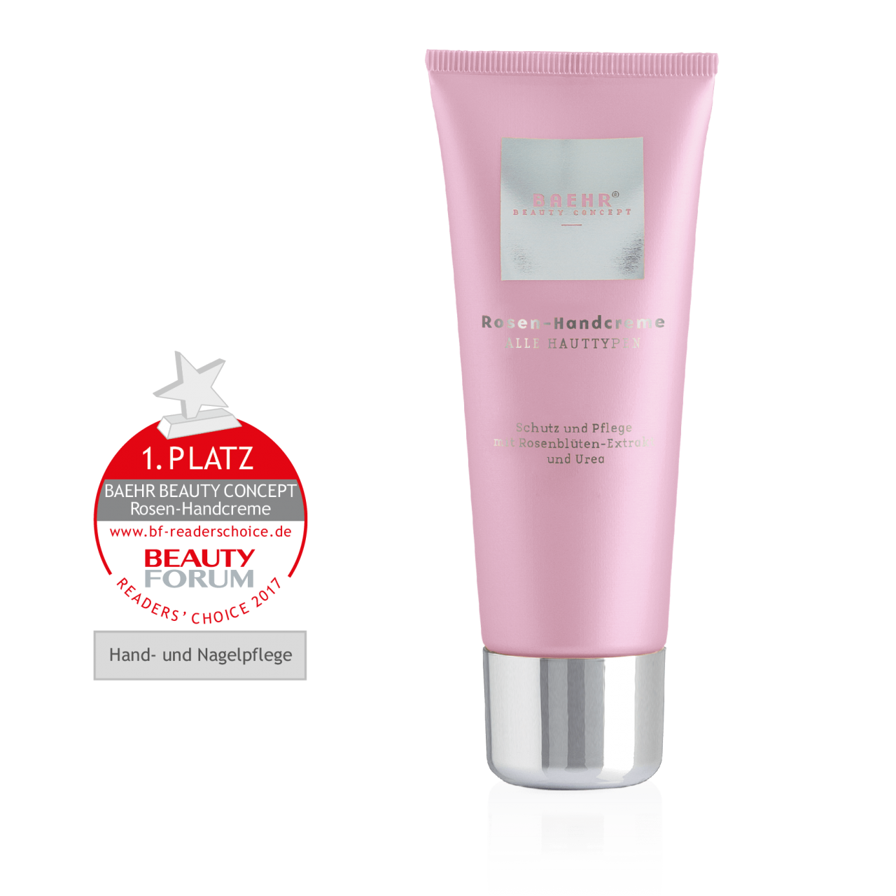 Crema de manos con extracto de pétalos de rosa y urea (ROSEN-HANDCREME)
