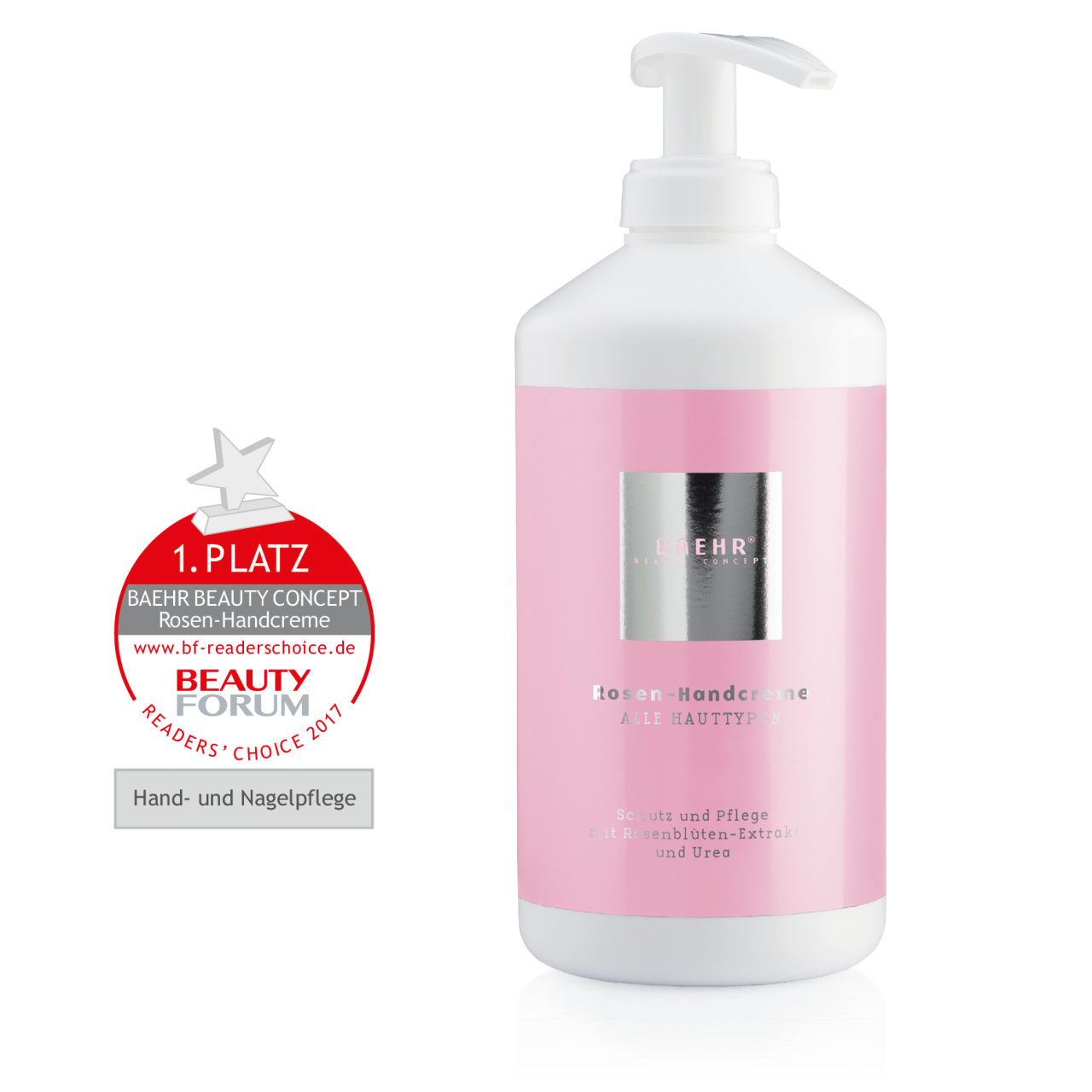 Crema de manos con extracto de pétalos de rosa y urea (ROSEN-HANDCREME)