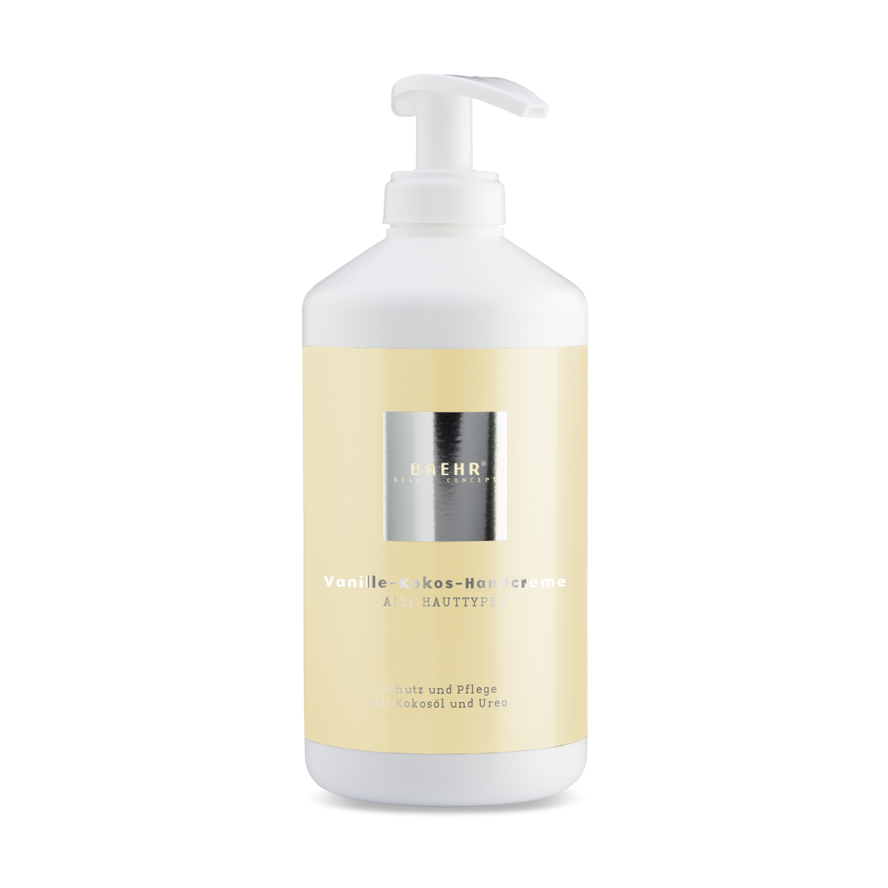 Crema de manos de vainilla, aceite de coco y urea (VANILLE-KOKOS-HANDCREME)