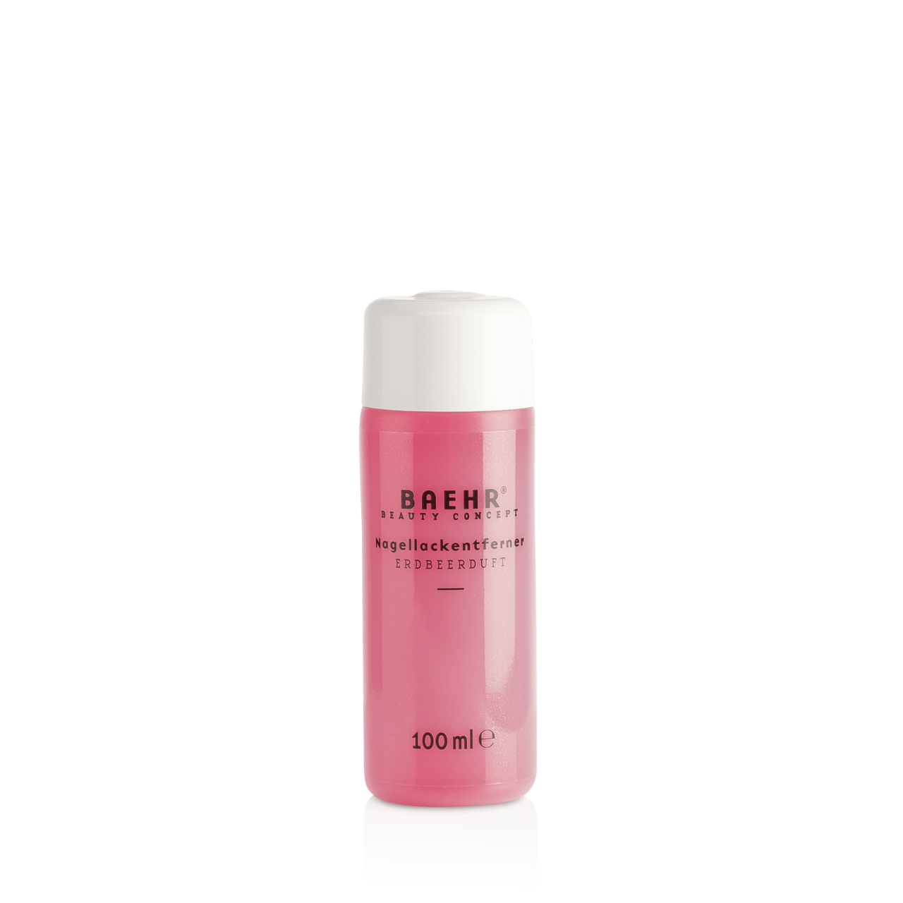 Quita esmalte líquido con olor a fresa y con olor a cerezas silvestres