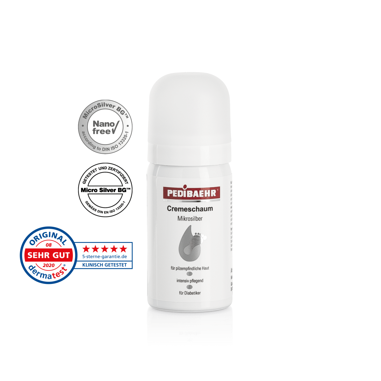 Crema-espuma antifúngica con microplata (CREMESCHAUM MIKROSILBER)