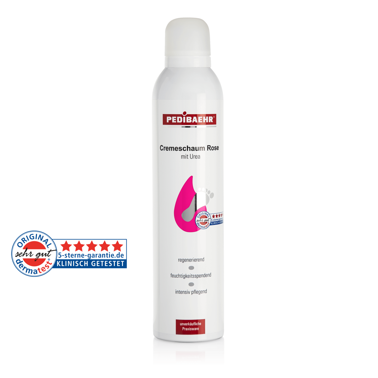 Crema-espuma con aceite de rosas y 10% de urea (CREMESCHAUM ROSE)