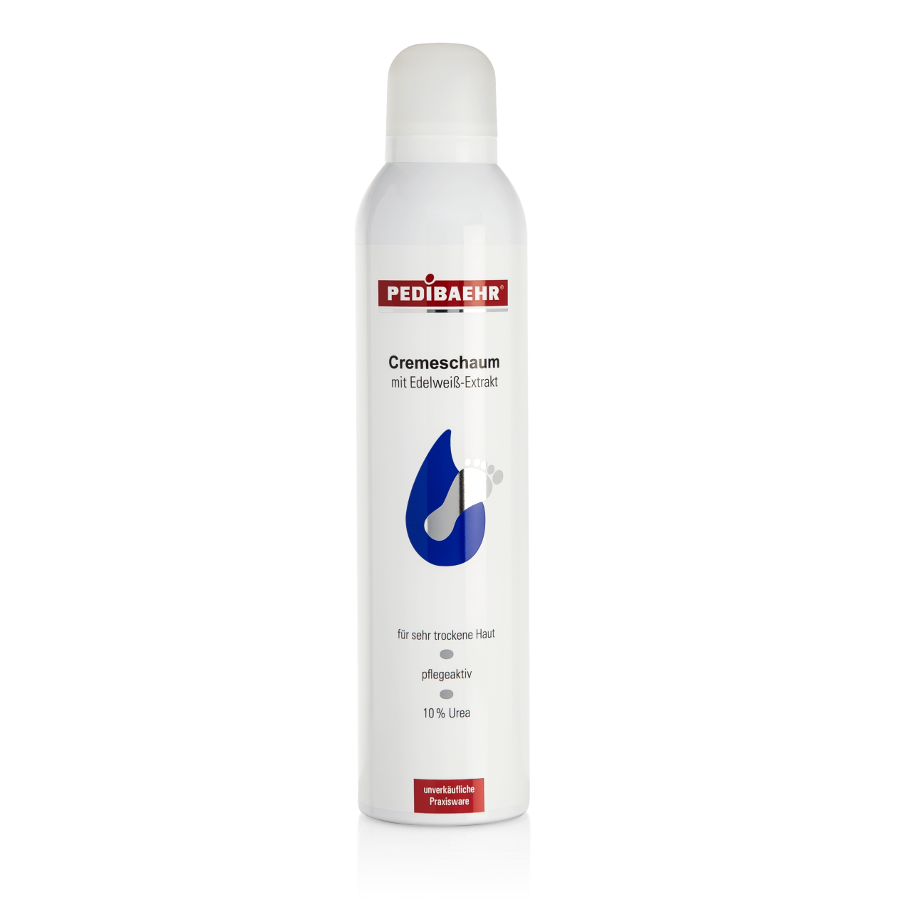 Crema-espuma antifúngica con extracto de edelweiss y urea (CREMESCHAUM MIT EDELWEISS)